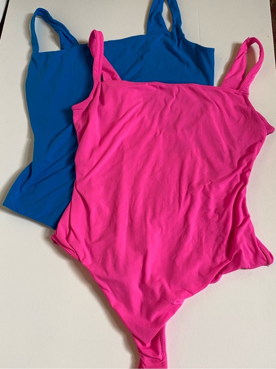 SKIMS Tops - SKIMS Fits Everybody Cami Bodysuit 2-Pack Pink Blue